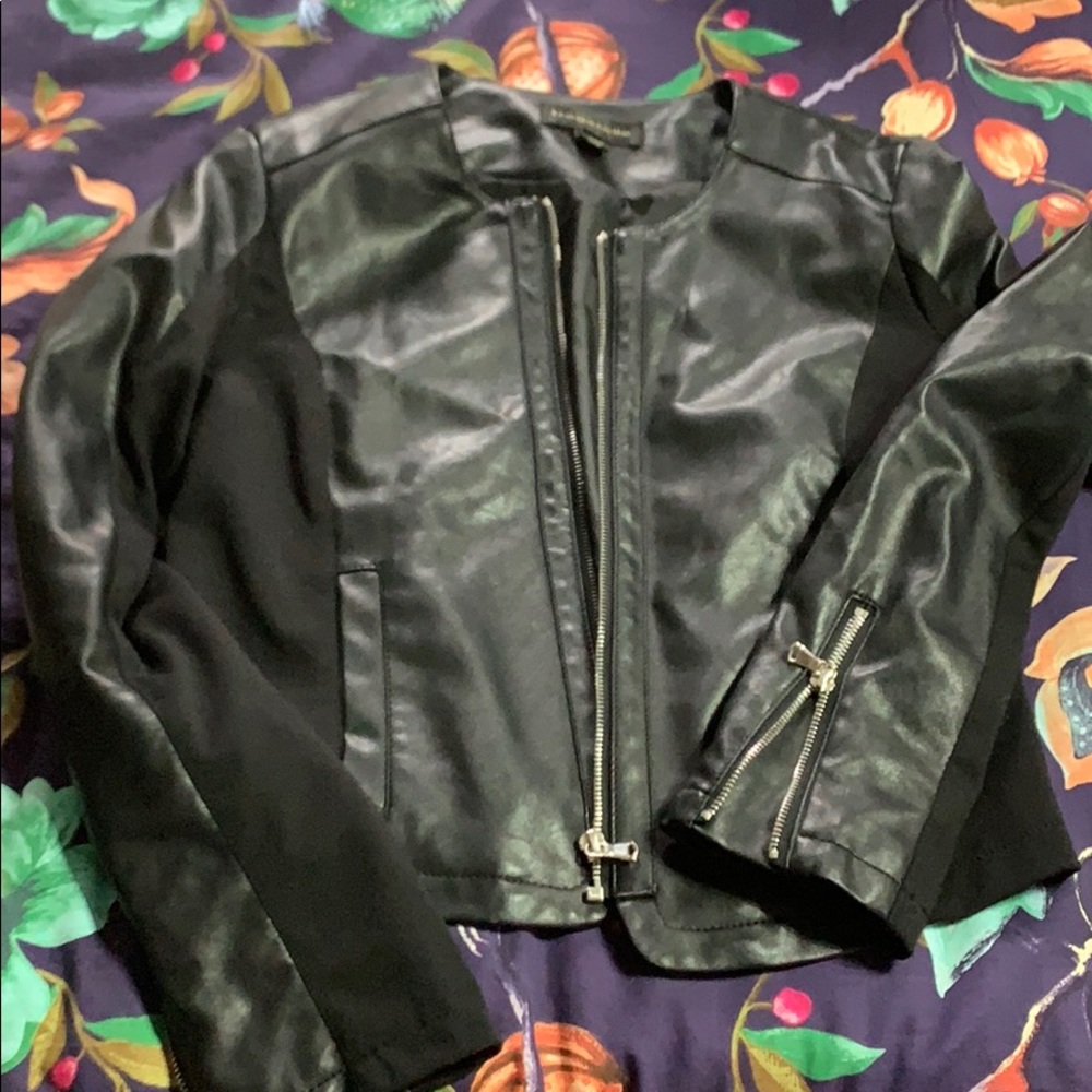 Leather jacket